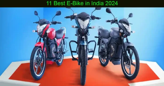 11 Best E-Bike in India 2024