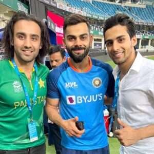 Pakistani player congratulates to Virat