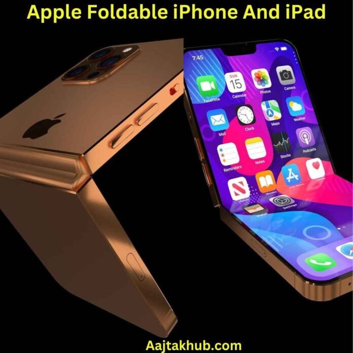 Apple Foldable iPhone And iPad