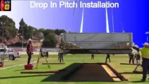 Drop In Pitch Installation for T20 World Cup 2024 India vs Pakistan